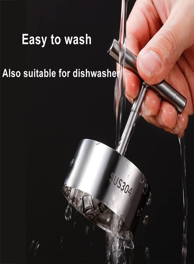 TASKHOUSE أداة إزالة بذور الفاكهة والخضراوات من تاسك هاوس، مصنوعة من الفولاذ المقاوم للصدأ، بمقبض مريح، مناسبة للمطبخ (قطعة واحدة). - Image 5